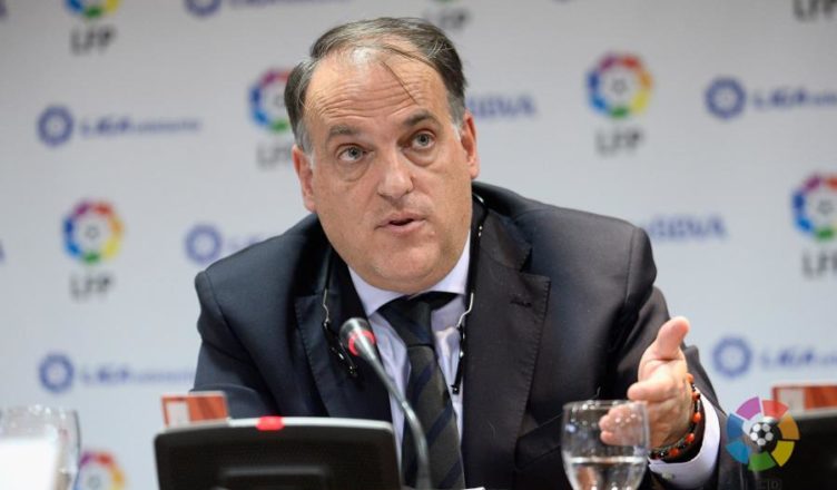 Foto: laliga.es - Presidente de la LFP, Javier Tebas