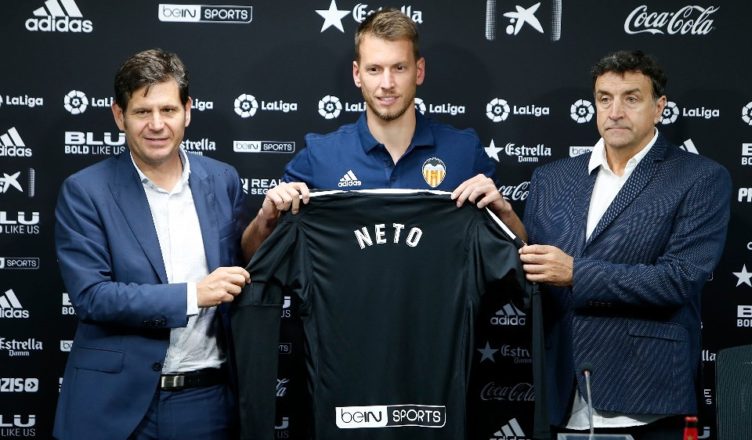 Neto, nuevo jugador del Valencia CF hasta 2021