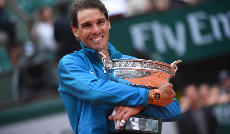Rafael Nadal, Roland Garros 2018, Simple Messieurs, Remise de Prix, Photo : Corinne Dubreuil / FFT