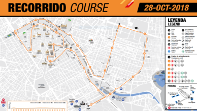 Recorrido Medio Maratón Valencia 2018
