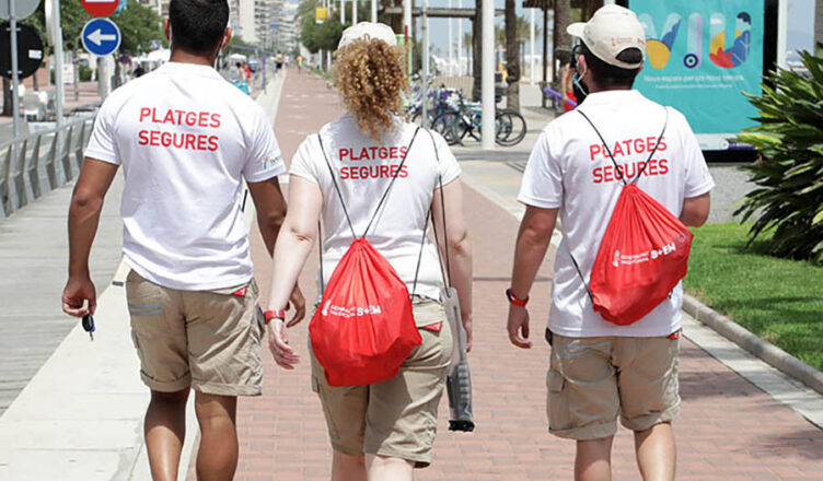 Verano 2021. Valencia. Ajuntament de València platges segures