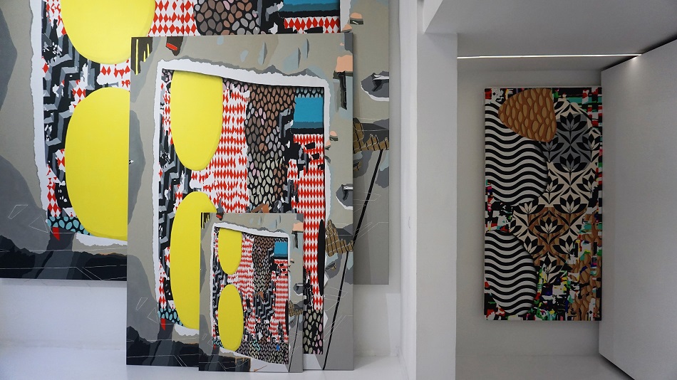 The Big Other y Lose Control. Acrílico sobre lienzo.