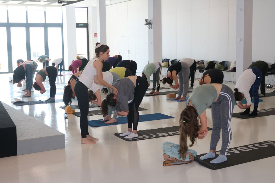 Taller Yoga en Wellness Congress
